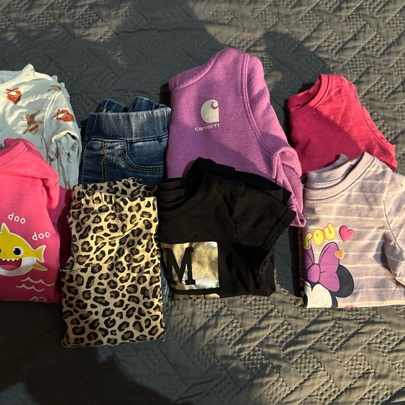 Carhartt Other - Carhartt Pink and Purple Kids Clothing Set